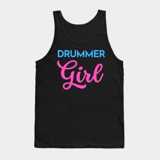 Drummer Girl Tank Top